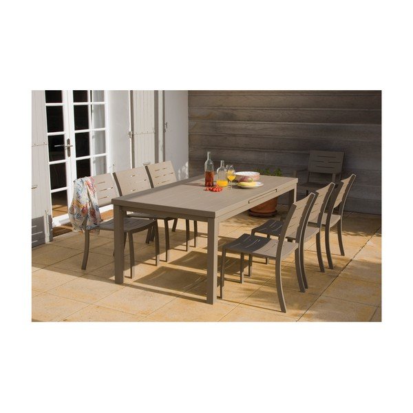 Vrtni stol aluminijski 100x180 cm Calypso – Ezeis-image-2