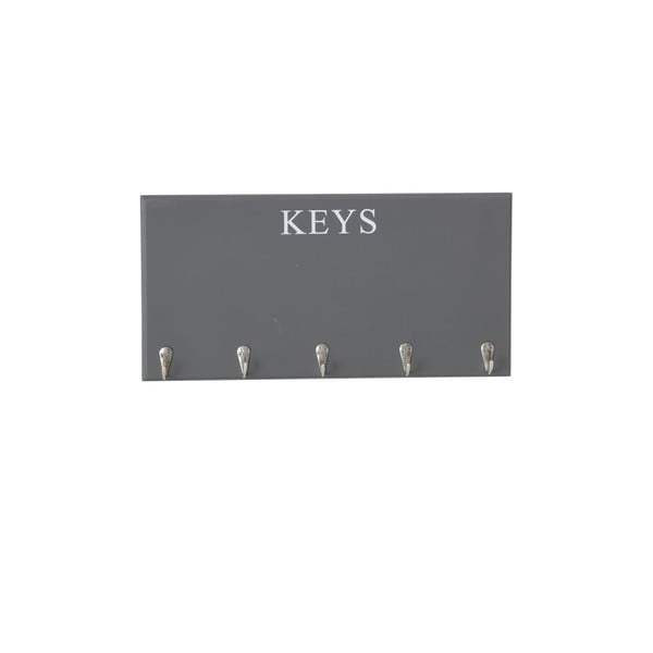 Ključevi Siva vješalica za ključeve