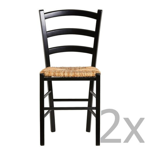 Set od 2 crne blagovaonske stolice Marckeric Paloma