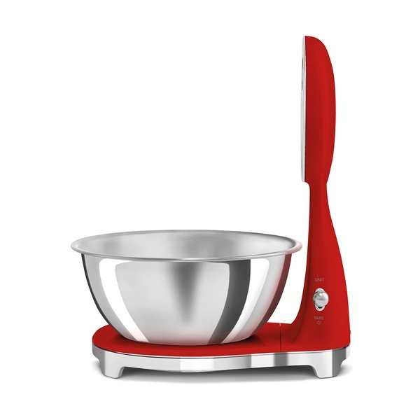 Crvena plastična digitalna kuhinjska vaga – SMEG-image-2