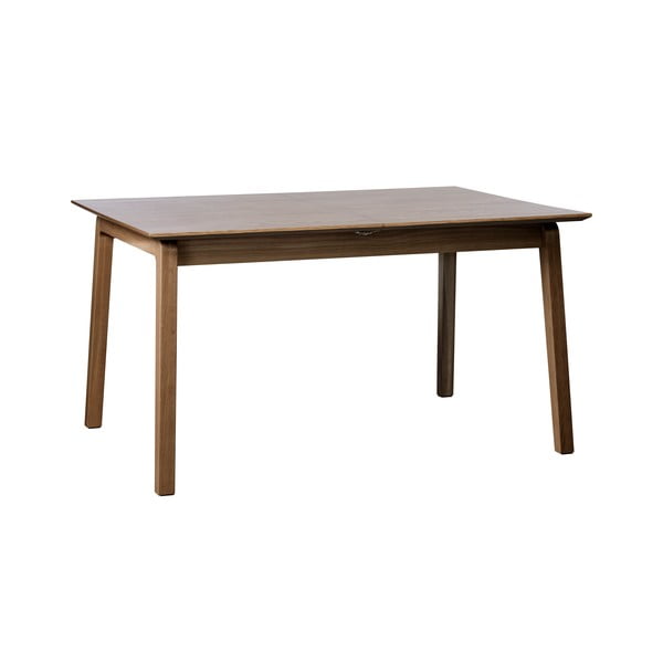 Smeđi proširiv blagovaonski stol s pločom stola u dekoru hrasta 95x200 cm Bari – Unique Furniture-image-2