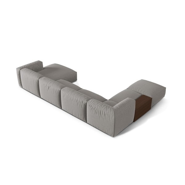 Svijetlo siva kutna garnitura (s lijevim kutom/u obliku slova "U") Martina – Micadoni Home-image-2