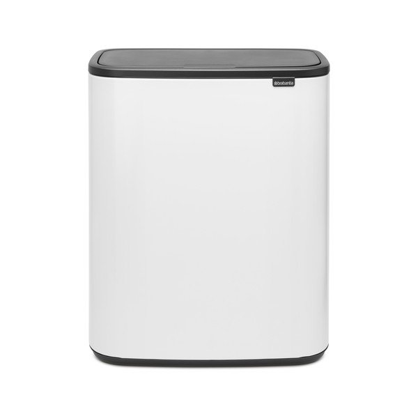 Bijela željezna kanta za smeće za odvojeni otpad/na dodir 60 l Bo Touch Bin – Brabantia-image-4