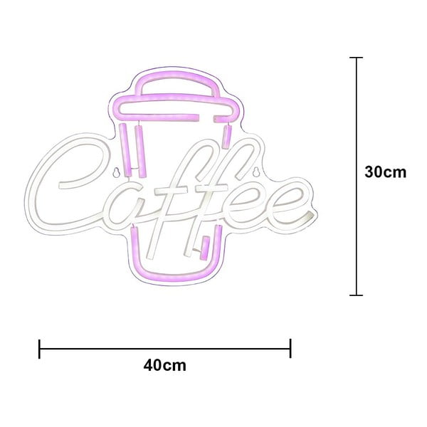 Ružičasta LED neonska lampa 5 W Plexy – Star Trading-image-4