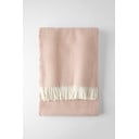 Ružičasti pokrivač udio pamuka Euromant Skyline, 140 x 180 cm