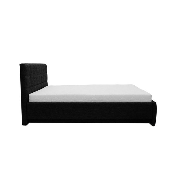 Crni bračni krevet Mazzini Beds Dream, 160 x 200 cm-image-2