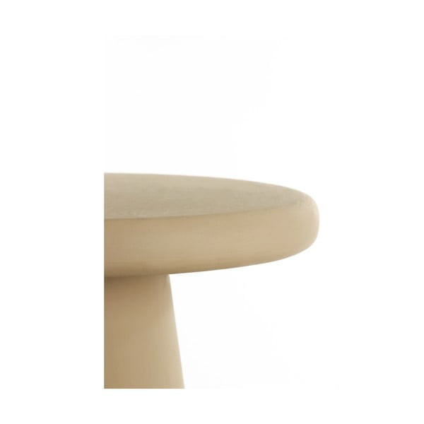 Bež okrugao stolić za kavu ø 60 cm Kulona – Light & Living-image-2