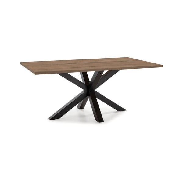 Blagovaonski stol s pločom stola u dekoru oraha 100x180 cm Comba – Marckeric-image-1