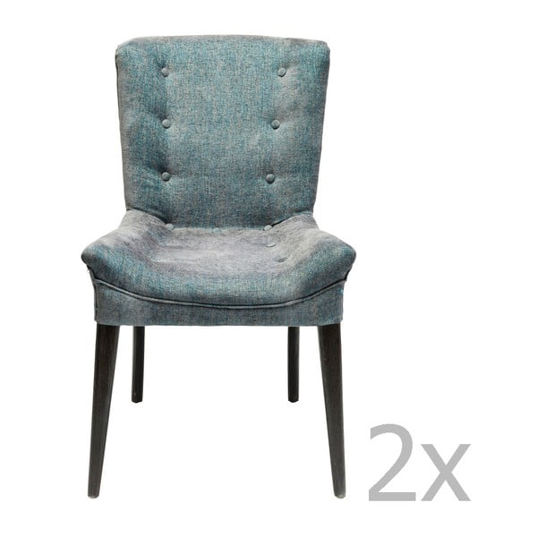 Set od 2 tamnoplave blagovaonske stolice Kare Design Stay