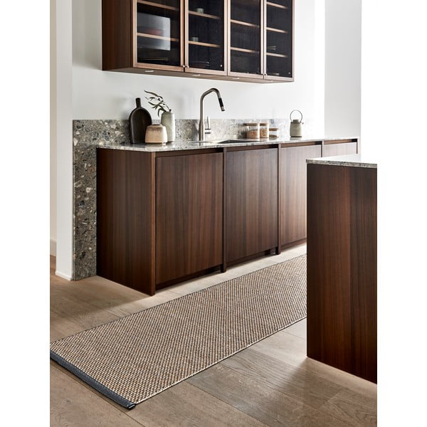 Bež unutarnji i vanjski tepih 60x85 cm Effi Granit – Pappelina-image-1