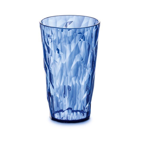Plavo plastično staklo Tantitoni Crystal, 400 ml