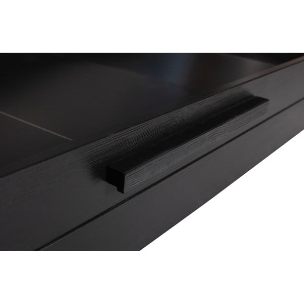 Crna ladica za ispod kreveta 90x200 cm Dennis – WOOOD-image-1