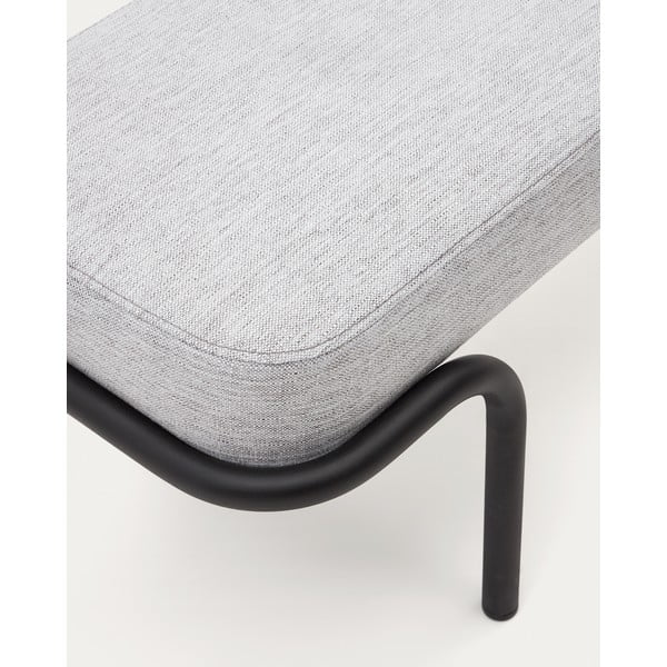 Svijetlo siva klupa Compo – Kave Home-image-4