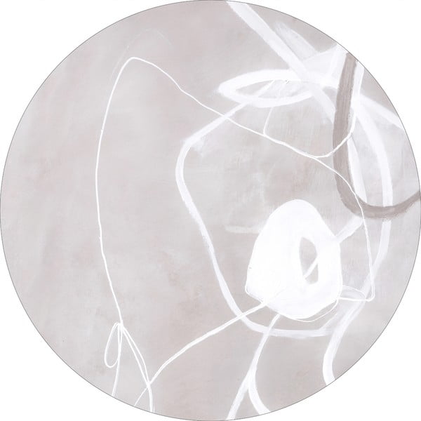 Slika ø 70 cm Fine Line – Malerifabrikken