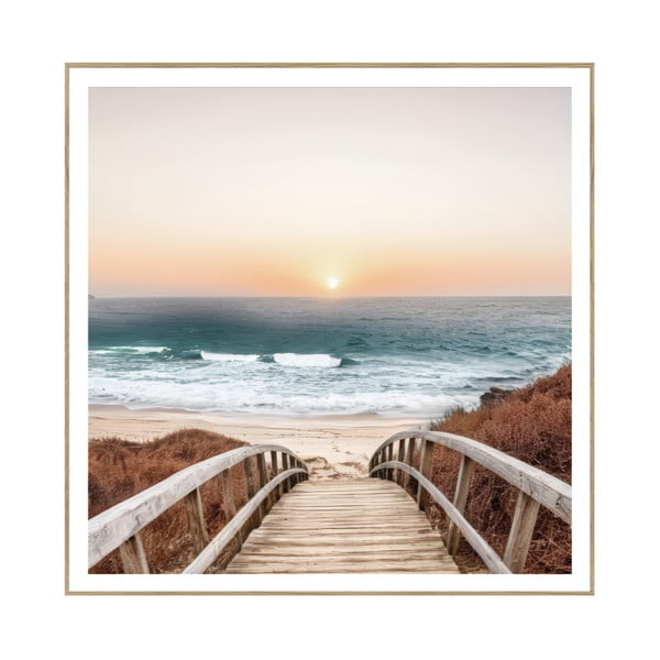 Slika 50x50 cm Beach Footbridge – knor