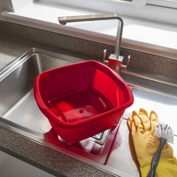 Crni lavor Addis Rect, 8 l-image-1