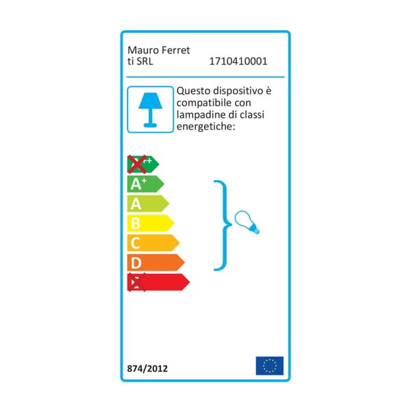 Bijela stolna svjetiljka sa zlatnim postoljem Mauro Ferretti Glam Flush-image-3