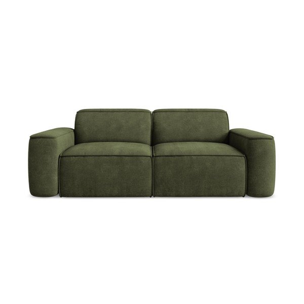 Zelena sofa od šenila 204 cm Omao – Makamii