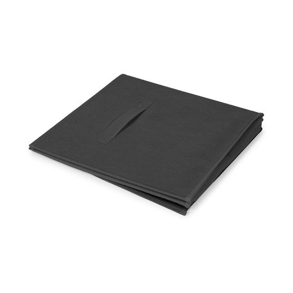 Crna tekstilna kutija za pohranu 31x31x31 cm – Compactor-image-3