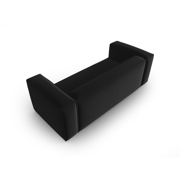 Crna baršunasti sofa 200 cm Mackay – Cosmopolitan Design-image-3