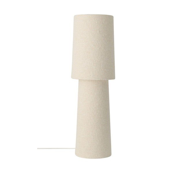 Bijela stolna lampa od boucle tkanine (visina 58 cm) Philo – Ellos Home