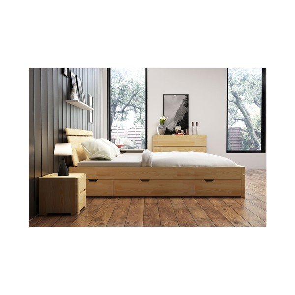Bračni krevet od borovine sa ladicom SKANDICA Sparta Maxi, 160 x 200 cm-image-3