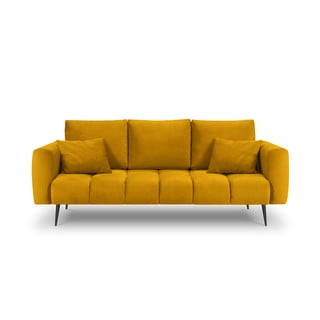 Žuti baršunasti kauč Interieurs 86 Octave