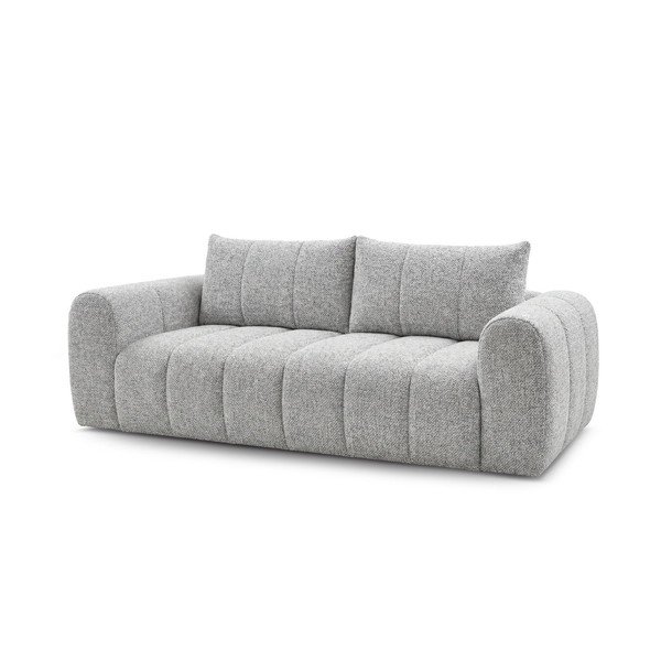 Svijetlo siva sofa 242 cm Nesty – Bobochic Paris-image-3
