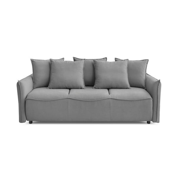Svijetlo siva sklopiva sofa 226 cm Leon – Bobochic Paris