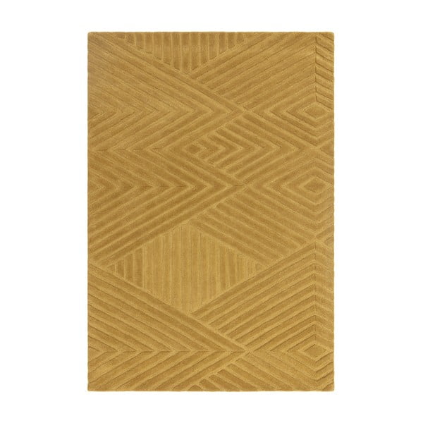 Oker žuti vuneni tepih 200x290 cm Hague – Asiatic Carpets