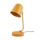 Oker žuta metalna stolna lampa (visina 38,5 cm) Encantar – Leitmotiv