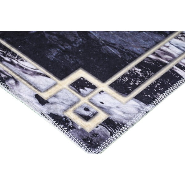 Crni tepih Vitaus Willow, 160 x 230 cm-image-2