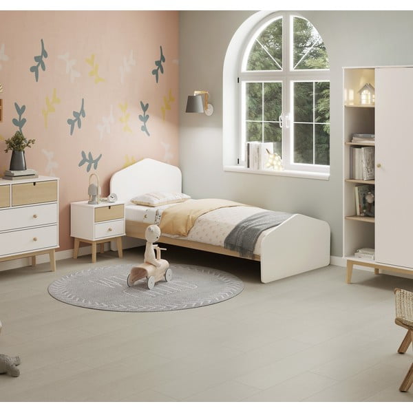 Bijeli dječji noćni ormarić Estefania – Marckeric-image-1