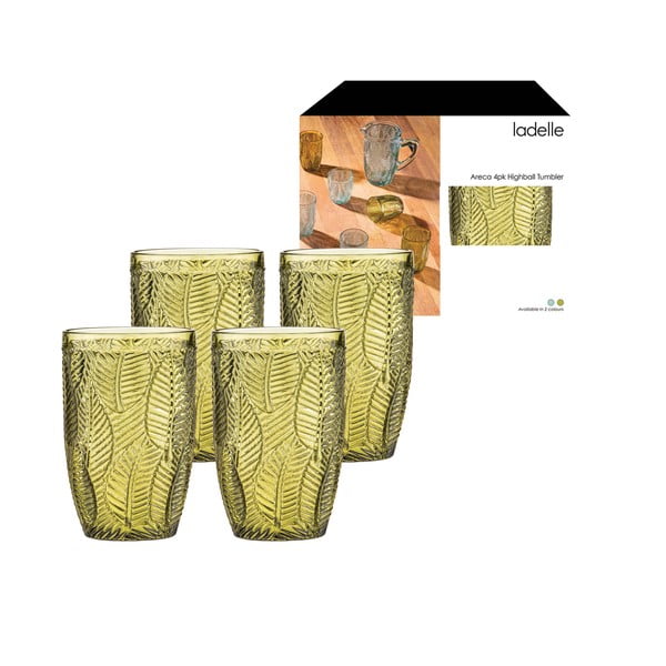 Čaše u setu 4 kom 450 ml Areca – Ladelle-image-3