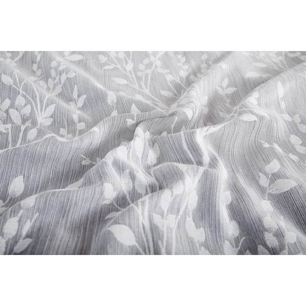 Siva posteljina za krevet za jednu osobu od jacquarda 140x200 cm Boston – My House-image-2