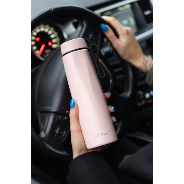 Ružičasta termosica 500 ml Fuori – Vialli Design-image-4