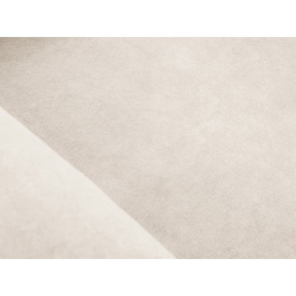 Bež baršunasti kutna garnitura Erin – Micadoni Home-image-1