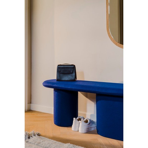Plava vunena podstavljena klupa Rull – noo.ma-image-3