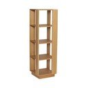 Biblioteka u dekoru hrasta u prirodnoj boji 45x140x45 cm Merge – Hübsch