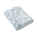 Plava deka od flisa 200x240 cm Brooke Floral – Catherine Lansfield