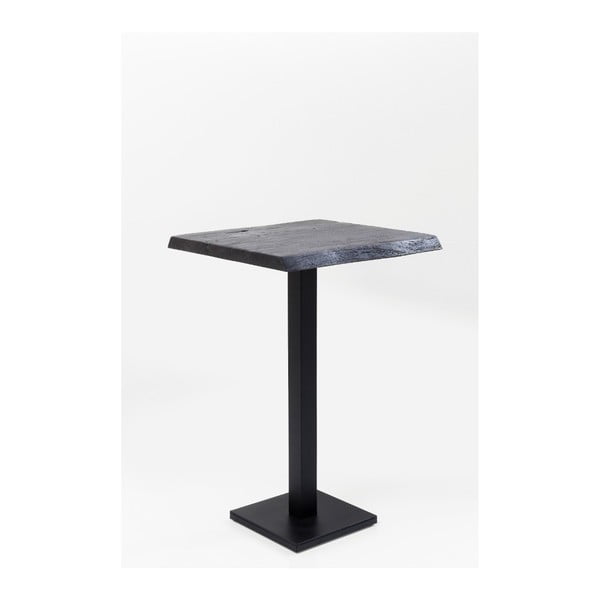 Crni barski stol Kare Design Pure Nature, 70 x 70 cm