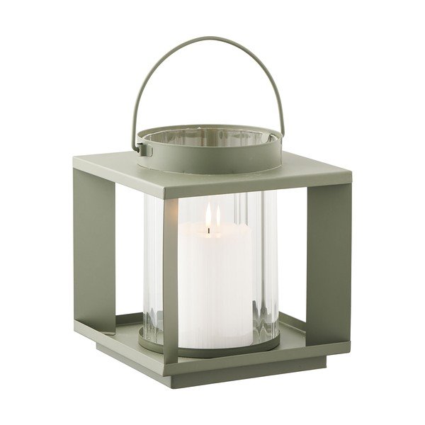 Metalna/staklena lanterna (visina 20,5 cm) Lohals – House Nordic