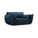 Tamnoplava fotelja Vanda - Mazzini Sofas