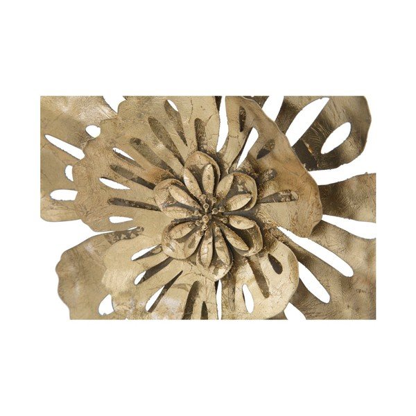 Željezni zidni ukras u zlatnoj boji Mauro Ferretti Luxy Natura-image-1