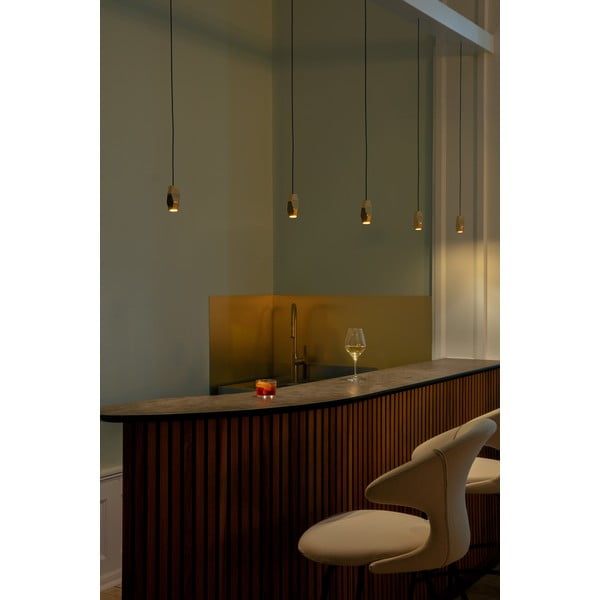 Sjenilo u zlatnoj boji ø 5 cm Brighter Days Hexa – UMAGE-image-1