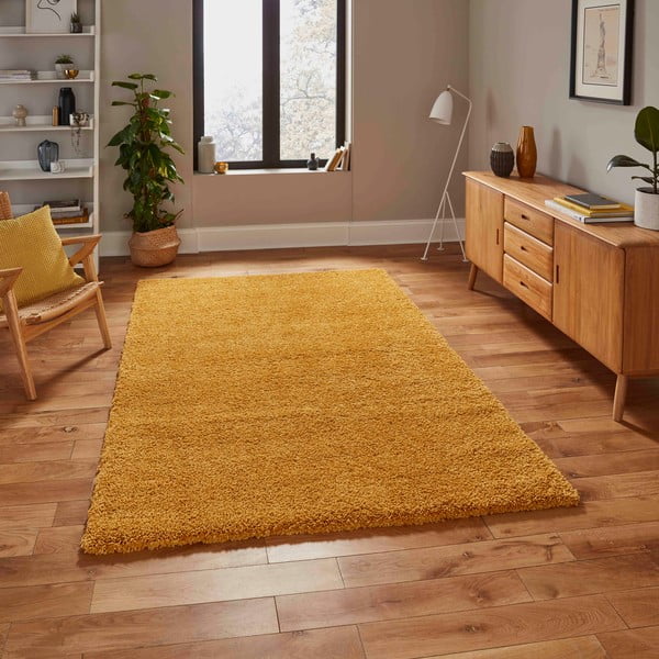 Senf žuti tepih Think Rugs Sierra, 80 x 150 cm-image-1