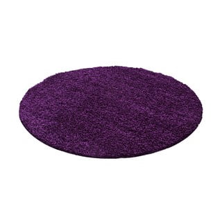 Tamno ljubičasti okrugli tepih ø 200 cm Life – Ayyildiz Carpets