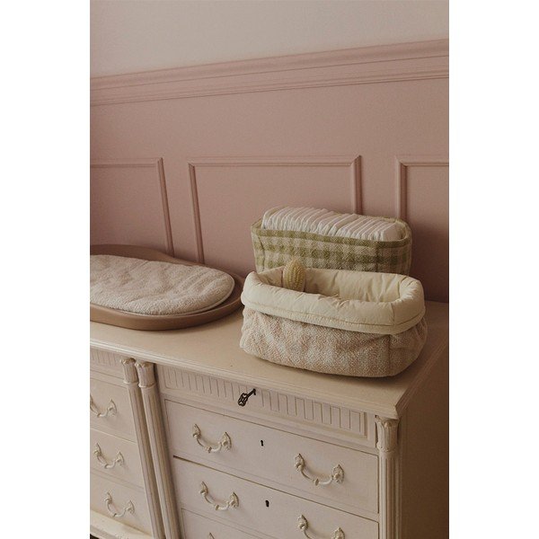 Svijetlo ružičasta tekstilna dječja kutija za pohranu 30x20x20 cm Swan Rose – Lorena Canals-image-1