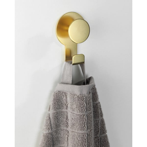 Mat zidna kukica u zlatnoj boji Wenko Blandas-image-1