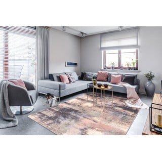 Svijetlo ružičasti vuneni tepih 160x240 cm Fizz – Agnella